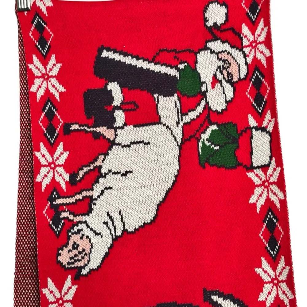 Diesel Rare Limited Edition Holiday Time Santa Scarf